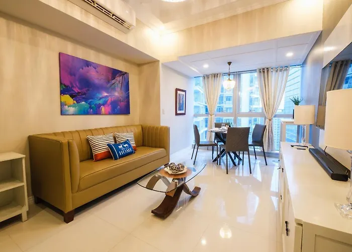 Spacious 2br In Bgc With Workspace & Washer